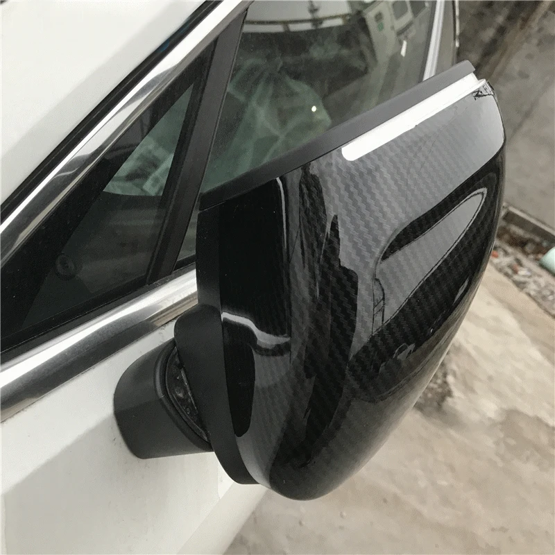 Наклейка на автомобиль из углеродного волокна для passat B8 крышка зеркала заднего