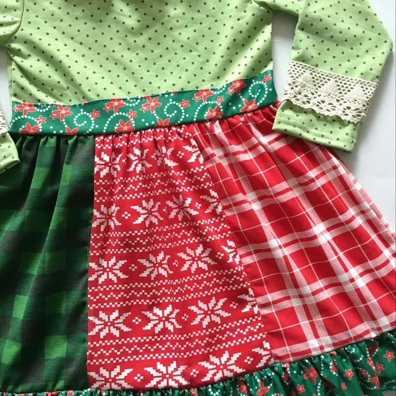 Прямая поставка Новое Стильное детское хлопковое платье для девочек