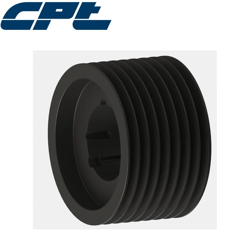 Сечение ремня CPT SPZ с двумя v образными шкивами 8 канавками наружный диаметр 144 мм
