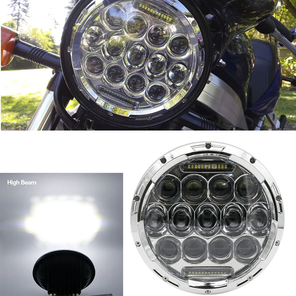 " светодиодный налобный фонарь для HD FLSTC ультра Классический дорожный король Yamaha Road Star V Star 650 1100 роскошный индийский Скаут главный Vegas 8-Ball