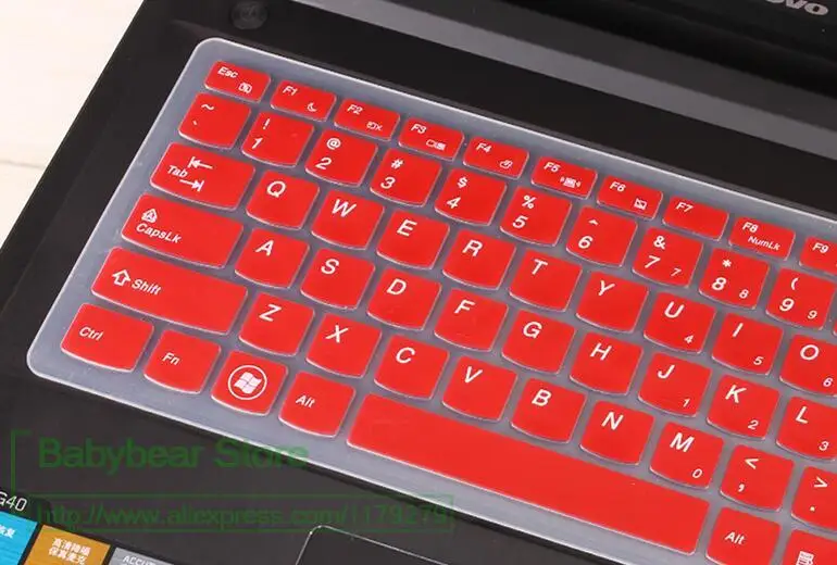 Силиконовый защитный чехол для клавиатуры Lenovo Ideapad 700 700-15 700-17 500S-15 Idea pad 700-15ISK |