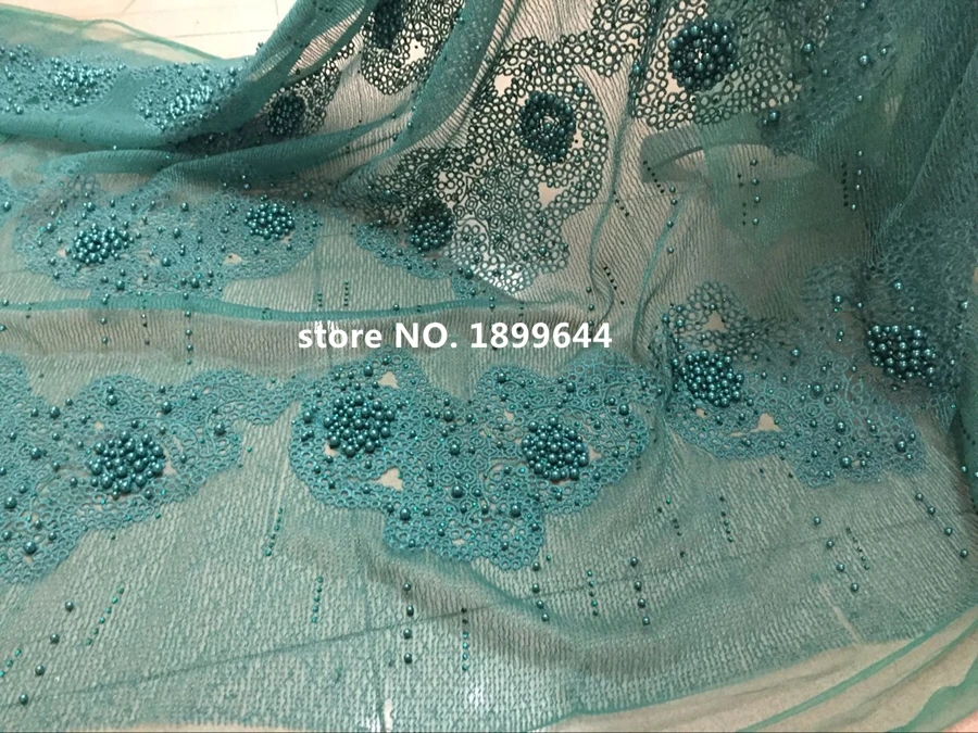 2016 Горячая продажа! Высокое качество Африканский шнур кружева тюль гипюр ткань