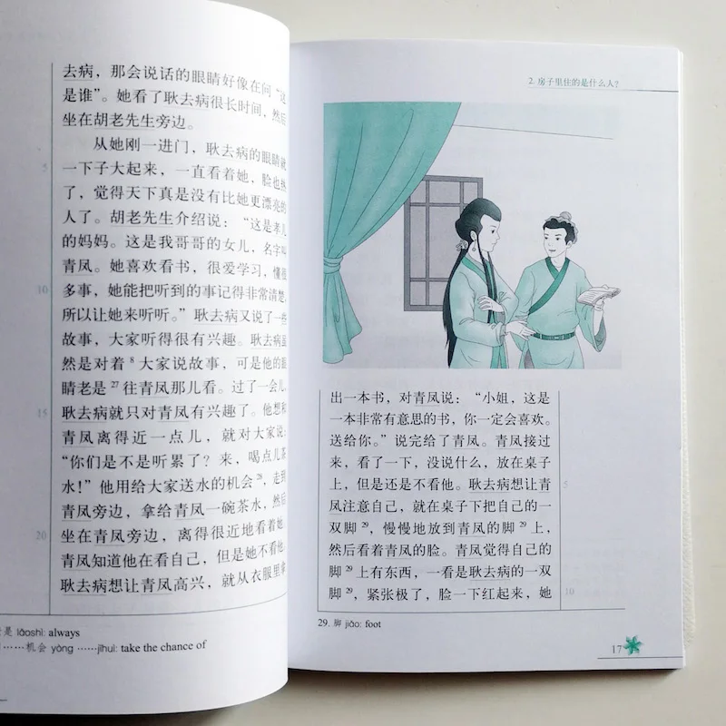Китайские книги для чтения с зеленым Фениксом Китайский Бриз оценка читателя