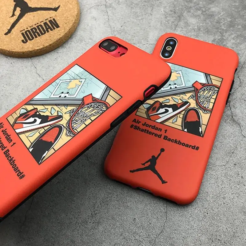 Роскошный тонкий NBA матовый чехол для телефона iPhone X 8 плюс 7 6 s 10 мода жесткий
