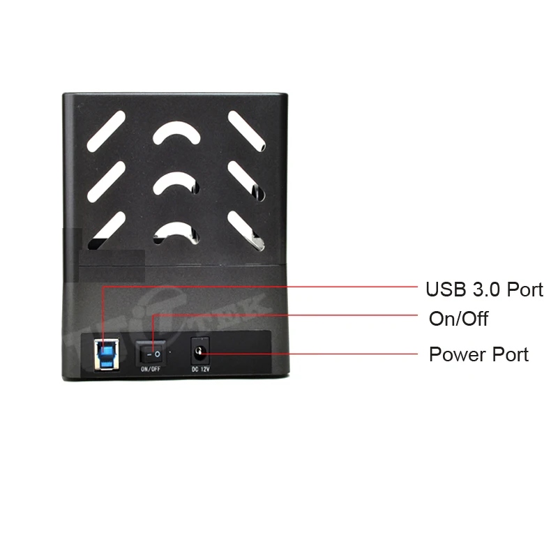 3 Bay USB 3.0 HDD Док Станция USB3.0 до 2.5 &quot3.5 дюймовый Жесткий Диск Дискотека Экстерно