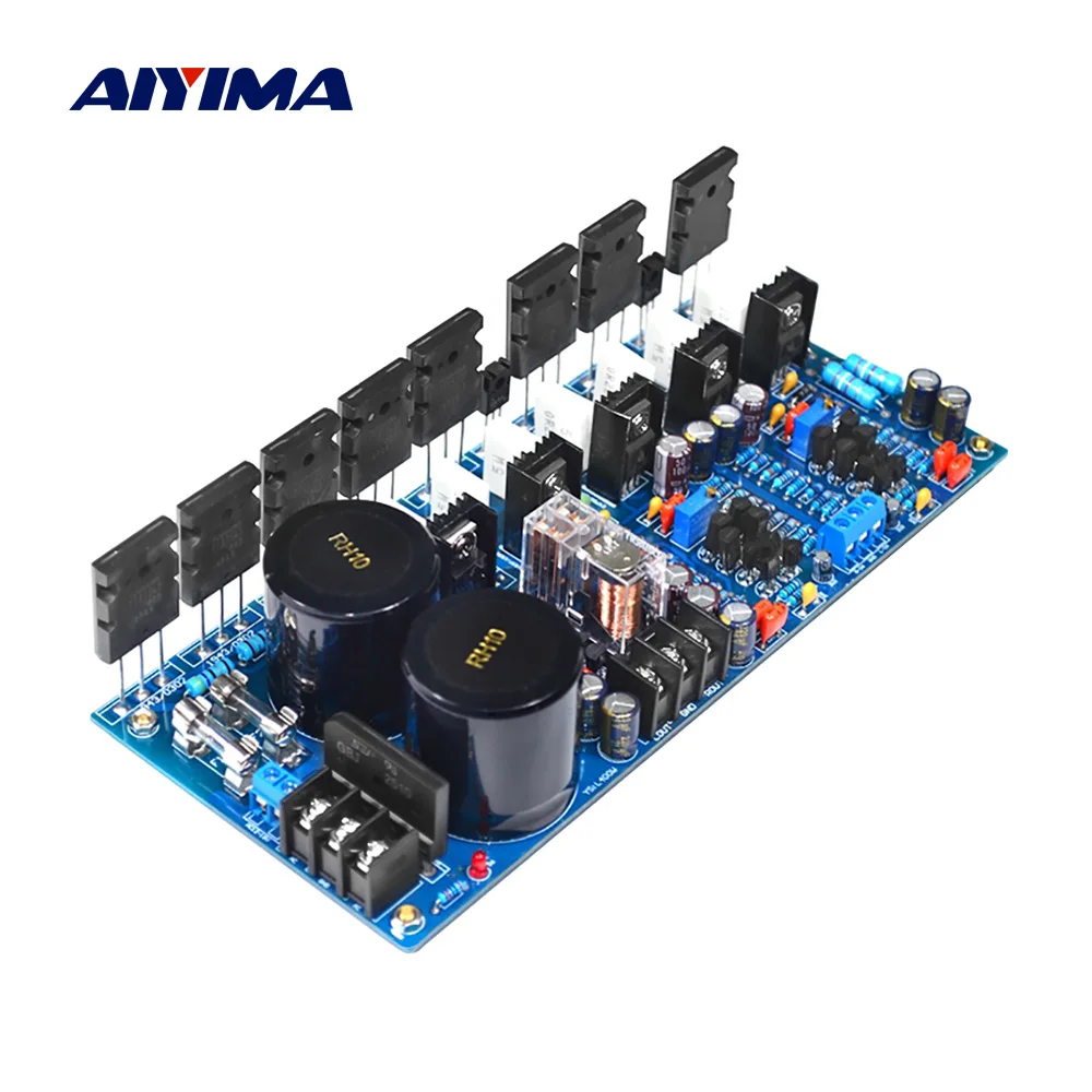 Фото Аудио Плата усилителя мощности AIYIMA 2CA1930/2SC5171 TTC5200/TTA1943 усилитель звука стерео для