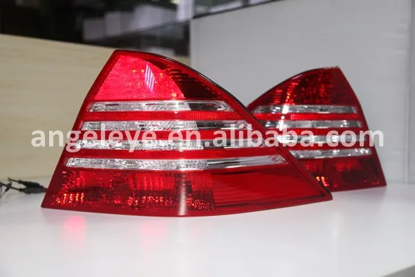 2002-2008 год для Mercedes-Benz W220 E200 E230 E240 E280 E320 задние фары красного и белого типа LF |