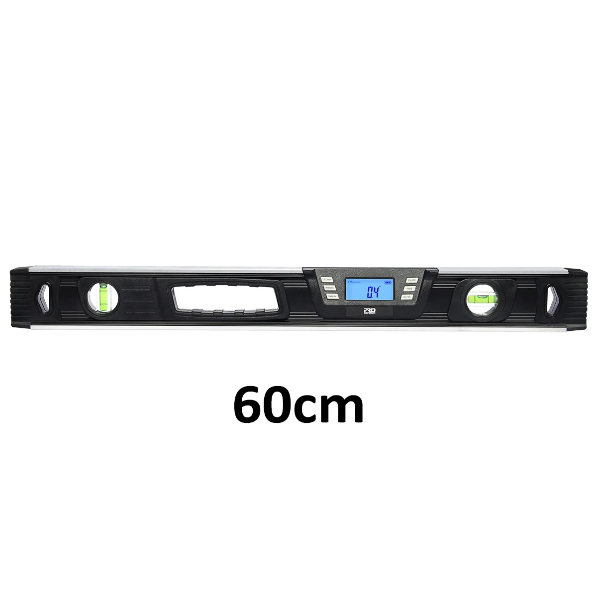 Black 60cm PROSTORMER электронный цифровой уровень транспортир-угломер угол поиска 40 см/60 см ЖК-экран с магнитами Nivel цифровой уровень - Цвет: Black 60cm