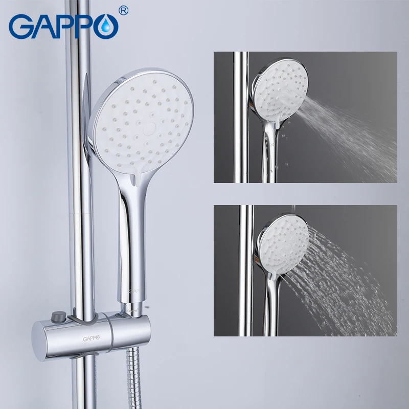 Смесители для душа GAPPO лейка Водопад ванны набор настенный латунный