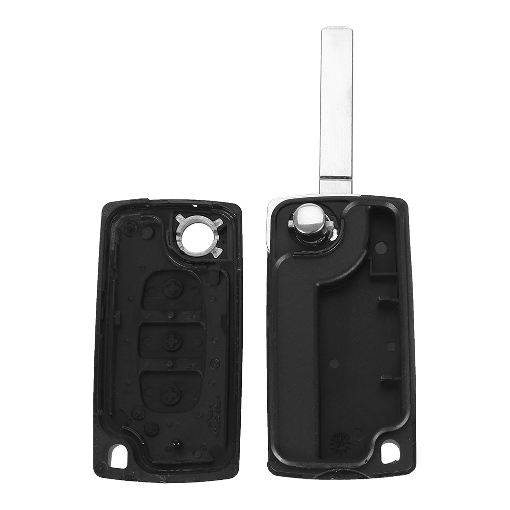 Чехол брелок Dandkey HU83 CE523 для PEUGEOT 107 207 307 308 406 408 Citroen C2 C3 C4 C5 C6 XSARA складной чехол