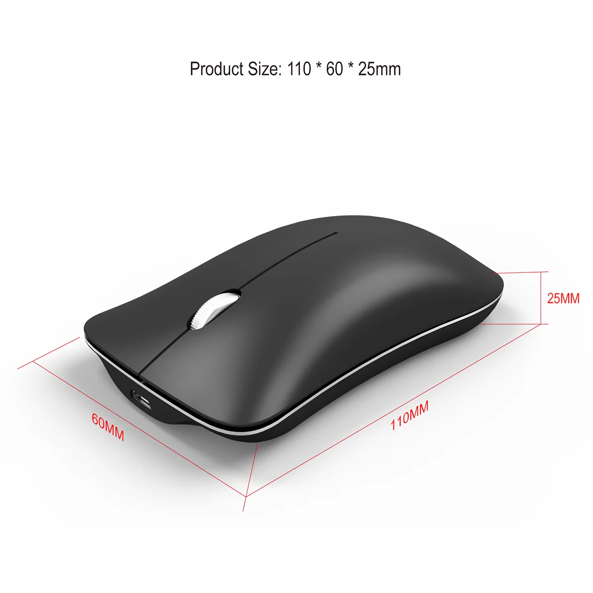 HXSJ T32 Двухрежимная Bluetooth мышь, беспроводная мышь, 1600DP1, USB перезаряжаемая оптическая мышь, Офисная Тихая мышь для компьютера, ноутбука