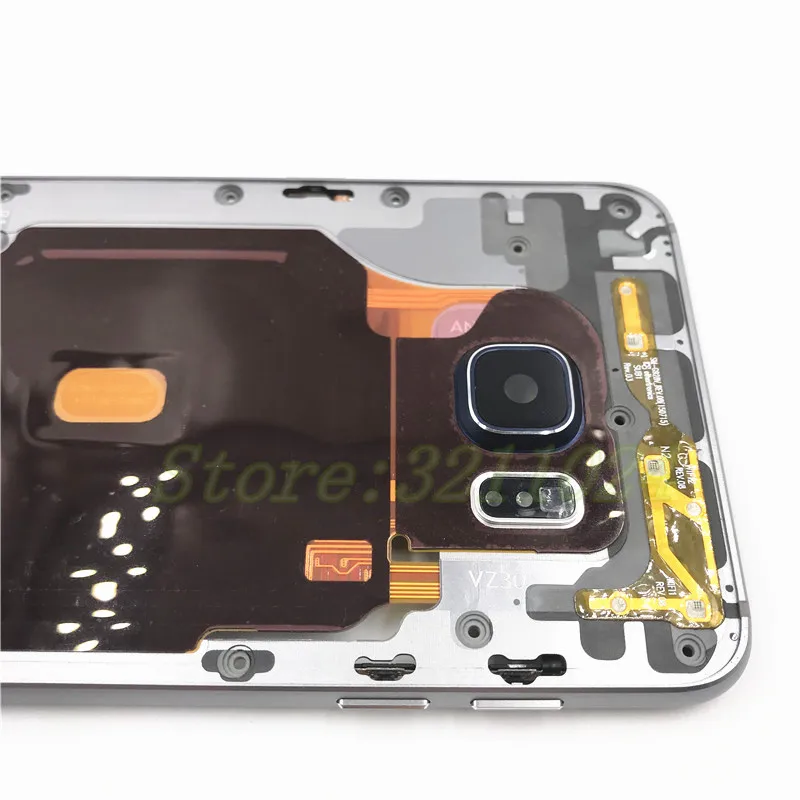 Рамка средней лицевой панели для Samsung Galaxy S6 Edge G925F Plus G928F|Корпусы и рамки мобильных