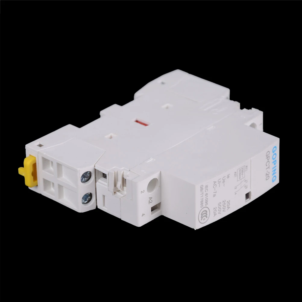 2P 2NO GPCT 25A 220V 50/60HZ Din rail бытовой модульный контактор переменного тока 2N|Соединители|