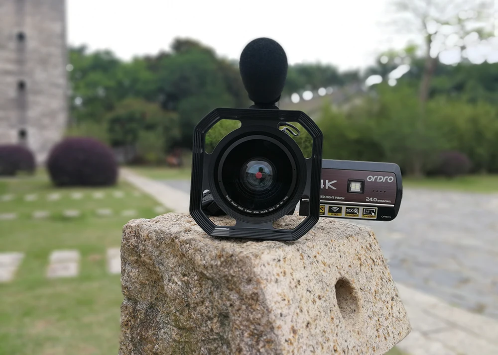 ORDRO HDR-AC3 UHD 4K цифровые видеокамеры FHD 1080P 24MP WiFi 3," сенсорный экран 30x зум Мини видеокамеры DV Cam цифровые камеры