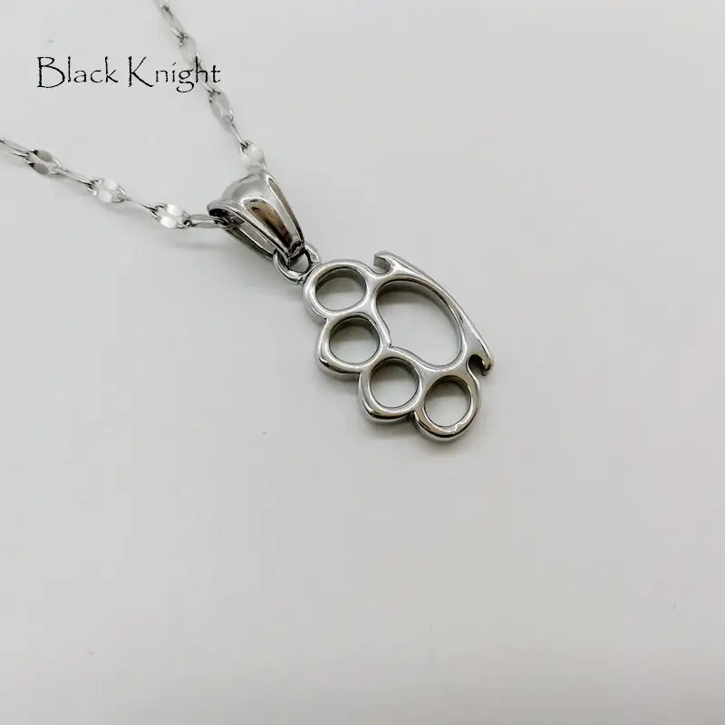 

Black Knight Silver color chic foot print women fashion necklace stainless steel elegant hollow out foot print necklace BLKN0718