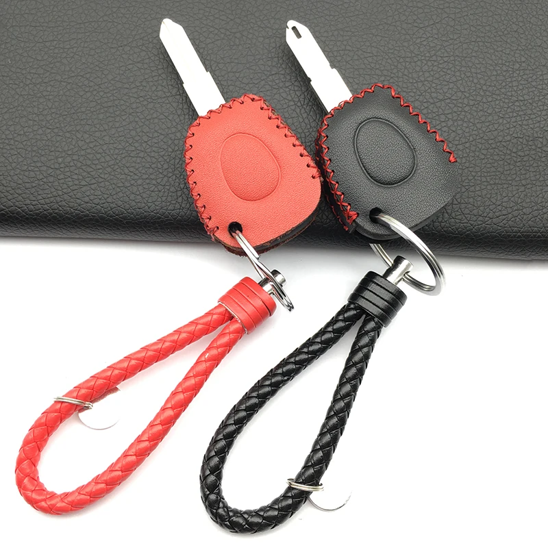 Модный стиль 100% натуральная кожа чехол с прямыми клавишами для Renault Clio Megane Scenic IR 1