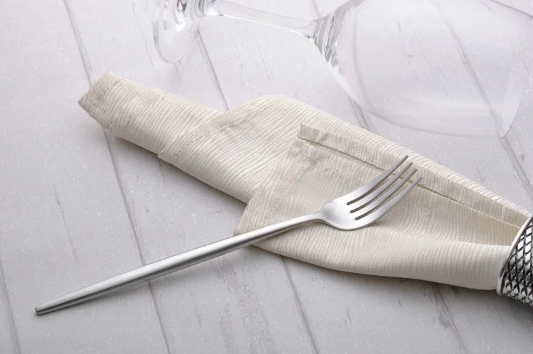 Горячая Распродажа столовые приборы ножи вилки ложки Wester кухонная посуда из