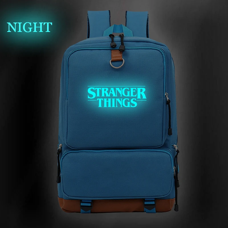 Школьные сумки для девочек подростков Mochila Stranger Things Bolso 19Nxl Plecak Sac A Dos светится в