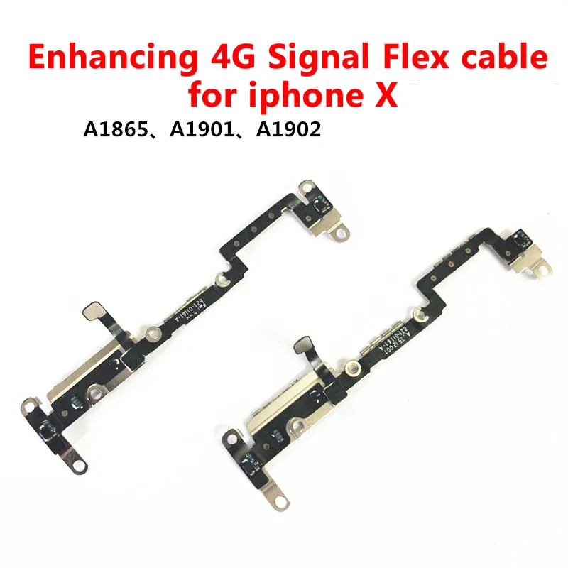 Kwainee высокое качество повышение 4G Сигнала Антенна гибкий кабель Замена для iphone X