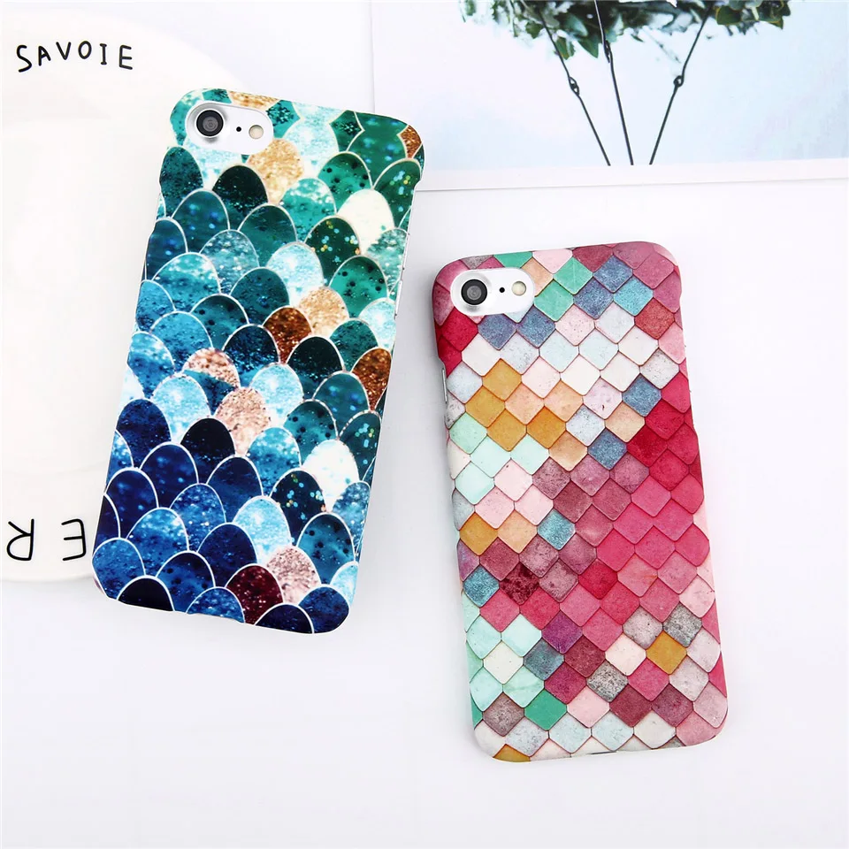 Lovebay чехол для телефона для iPhone 6, 6s, 7, 8 Plus, X, XR, XS, Max, 5, 5S, SE, мультяшный лист, цветок, геометрическая форма, ананас, Жесткий Чехол для iPhone X