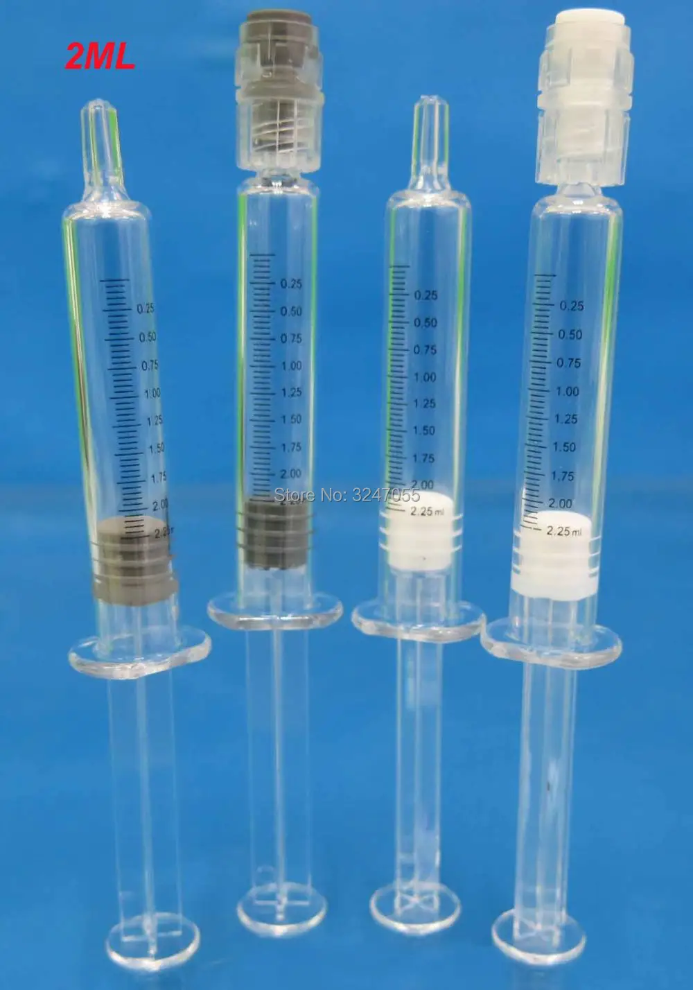 Пустой водяной светильник игловидная трубка 2 мл со шкалой многоразовые