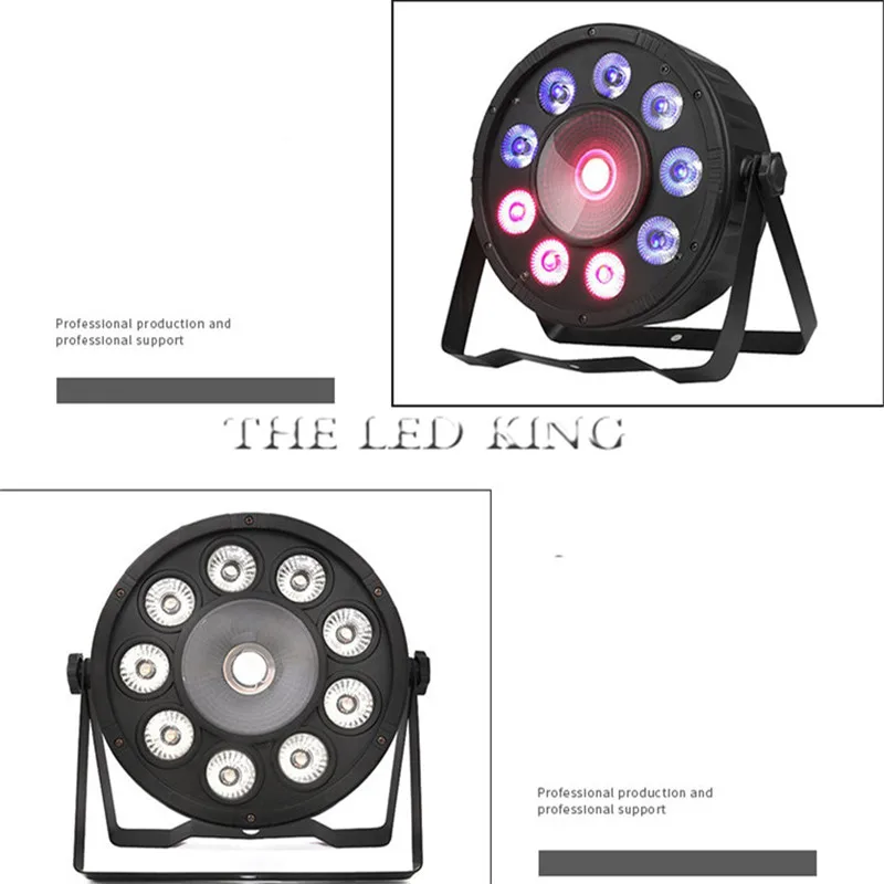 Светильник со мной профессиональный сценический проектор 9X12W RGBW 4in1 + 30W COB RGB Цвет