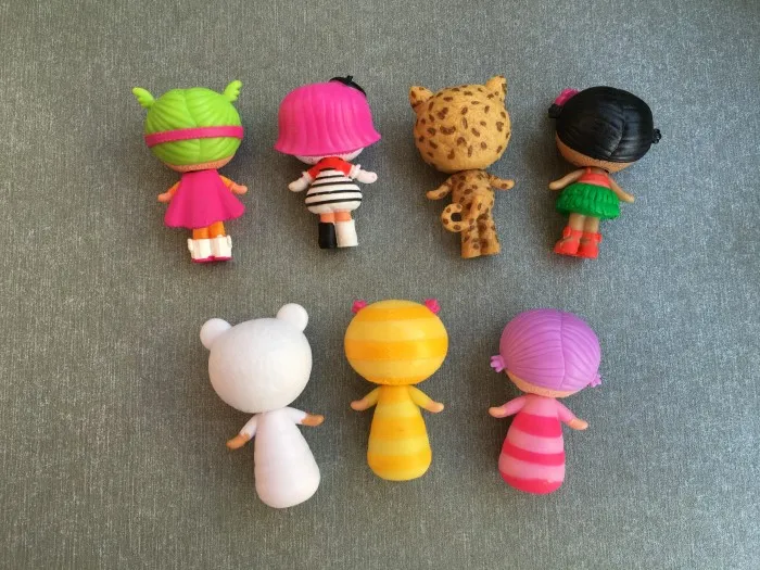 Мини куклы Lalaloopsy 4 см аксессуары для девочек игрушки фигурки игрового домика
