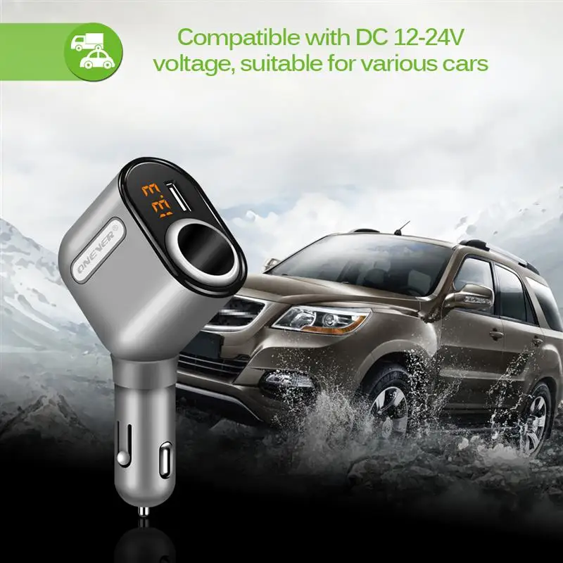 DC 12 24 V автомобильный прикуриватель гнездо и 3.1A 3USB автомобильное зарядное