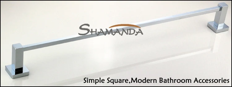 Бесплатная доставка (60 см) один Полотенца бар держатель твердой латуни Сделано