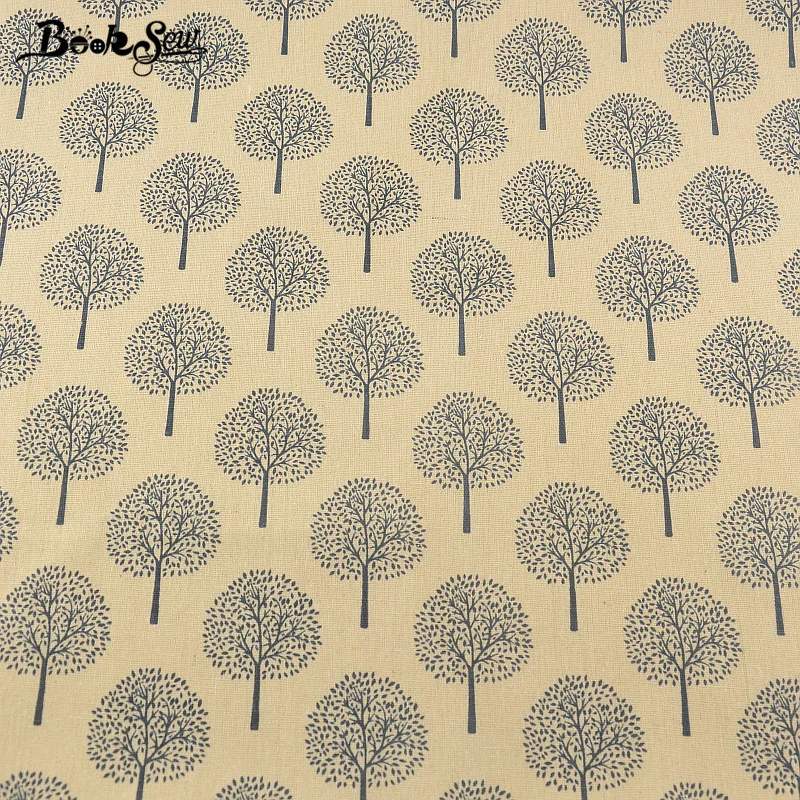 Booksew Одуванчик дизайнерская хлопковая льняная ткань для сумок скатерть