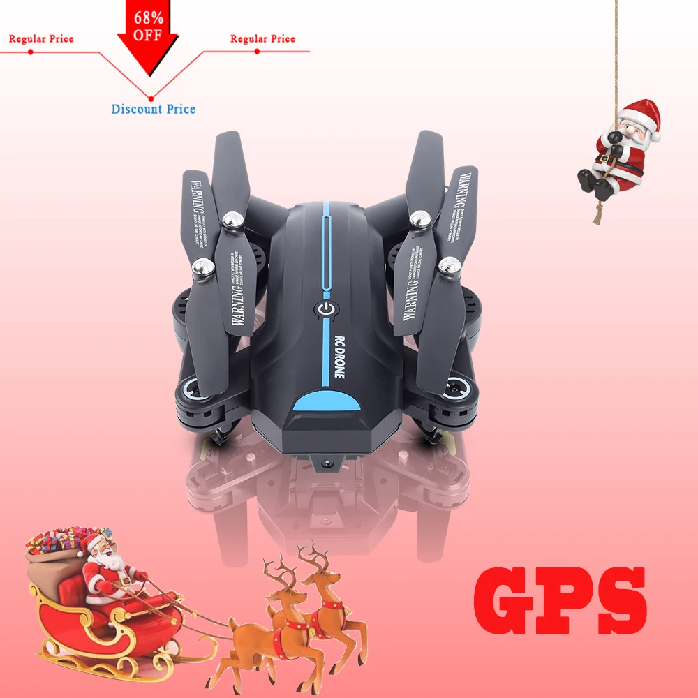 1080 P/720 P складной RC 5G/2 4G GPS Дрон селфи с Wifi FPV удержание высоты долгое время полета VS