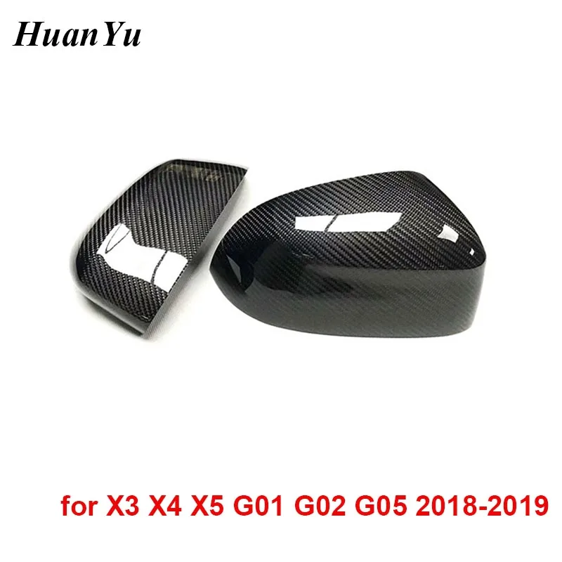 Сменные колпачки для зеркала из углеродного волокна G01 BMW X3 X4 X5 G02 G05 боковых дверей