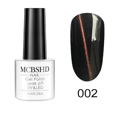Mcbshd 7 мл magic кошачий глаз серии лак для ногтей UV светодио дный гель Soak Off полу Vernis