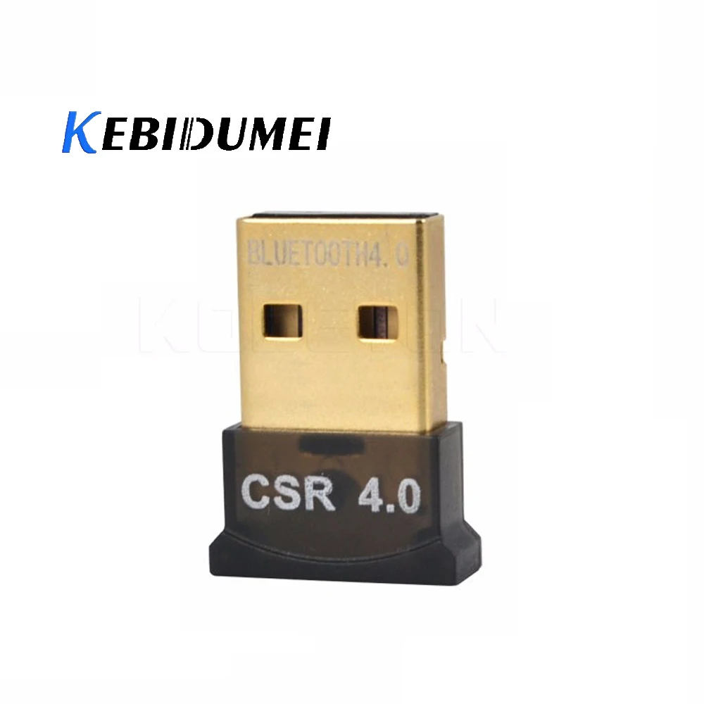

kebidumei USB Bluetooth Adapter V 4.0 Dual Mode Wireless Bluetooth Dongle CSR 4.0 USB 2.0 3.0 For Laptop Mobile phone Printer