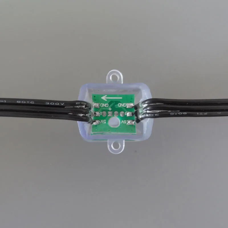 Квадратный тип DC5V адресуемый 12 мм UCS1903 светодиодный смарт пиксельный узел света