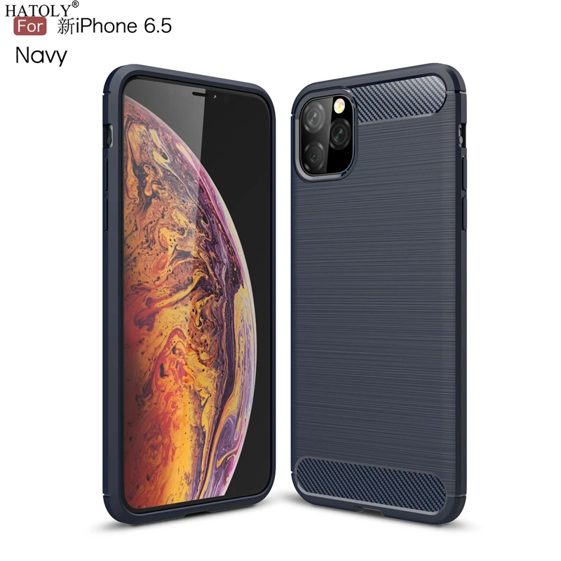 Чехол для Apple iPhone 11 Pro Max противоударный мягкий чехол из ТПУ силиконовый телефона