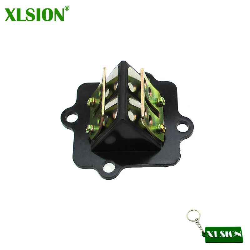 XLSION Reed Valve Assembly For 50cc Jog 50 Minarelli Yamaha 2-Stroke Scooter Moped | Engines & Engine Parts - Фото №1