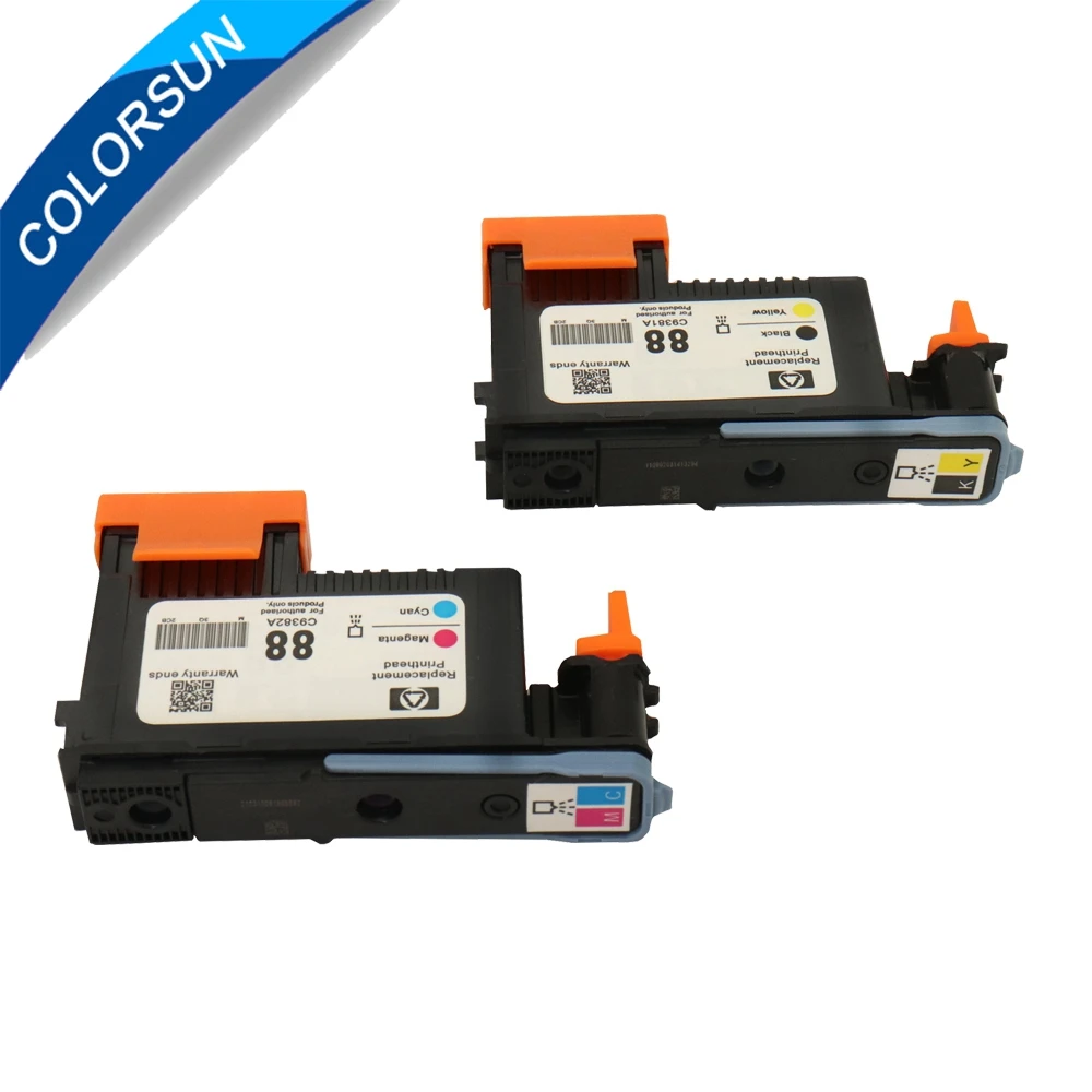 Печатающая головка Colorsun 88 для HP совместимая с Officejet Pro K8600 8600 Printer C9381A C9382A|c9381a