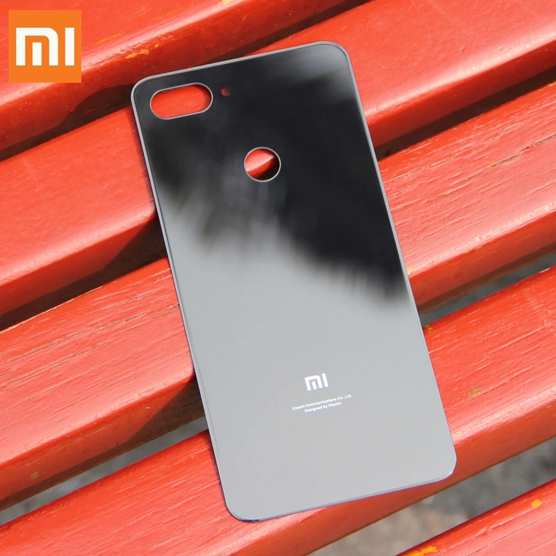 XIAO mi чехол на заднюю панель s задняя крышка батареи для Xiaomi mi 8 Lite mi 8 Lite стеклянный задний Чехол