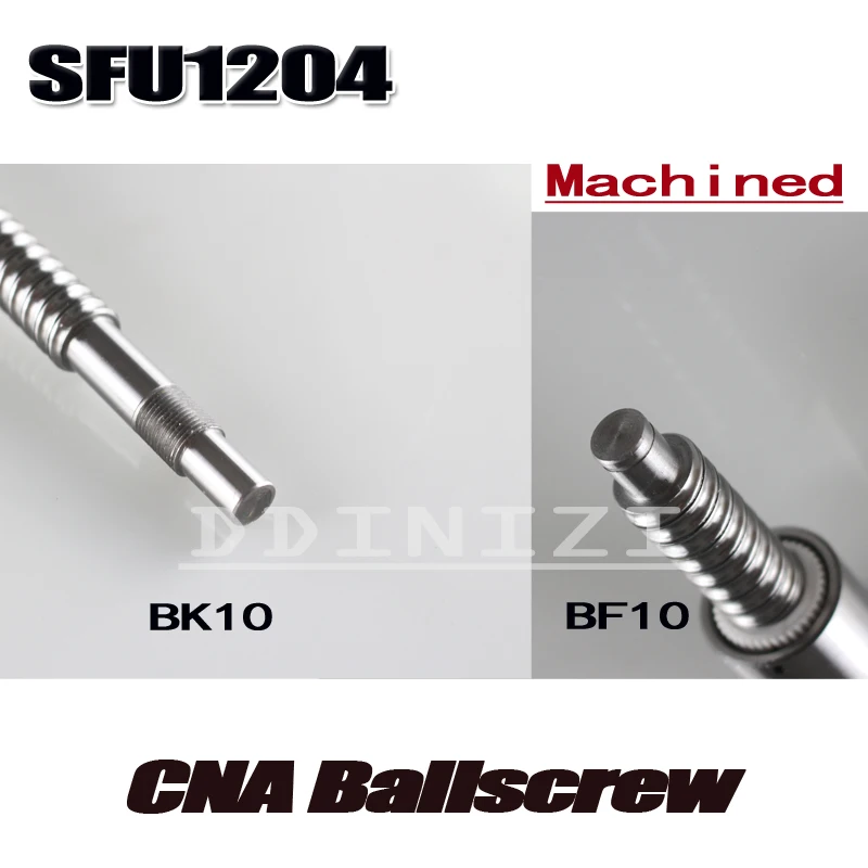 1 шт. шариковый винт SFU1204 450 мм + RM1204 шариковая гайка с стандартной обработкой для
