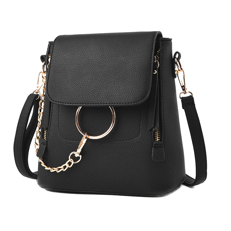 Women Mini Crossbody Bag Backpack Dual Use Lady Travel PU Leather Shoulder Bags WF 668 | Багаж и сумки