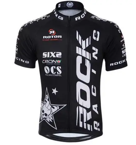 Рок Лето Велоспорт Джерси Mtb велосипедный одежда велосипед короткий Майо Roupa Ropa De