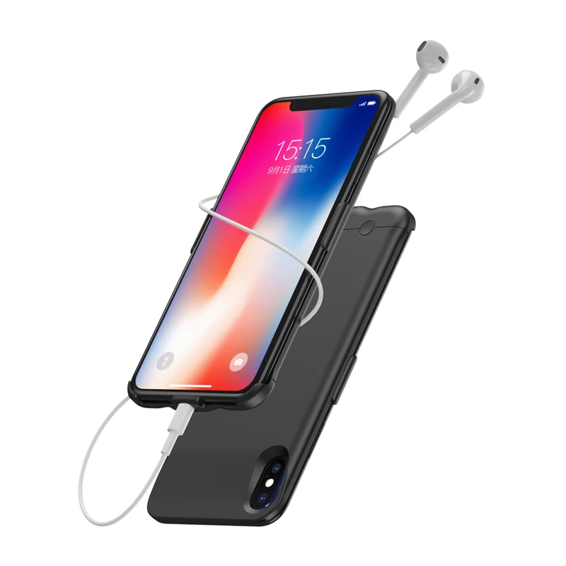 6200 мАч чехол для зарядного устройства для iPhone XS Max power чехол 5200 мАч портативный резервный внешний аккумулятор чехол для iPhone XR чехол для зарядки