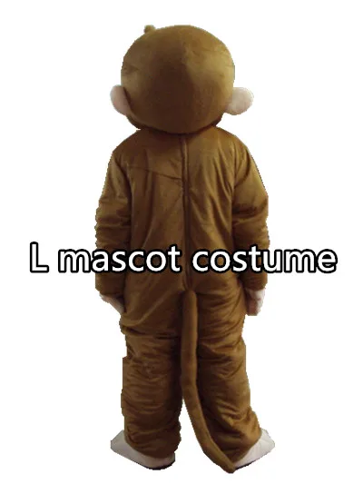 Новинка стильные костюмы-талисманы любопытного Джорджа обезьянки мультяшное