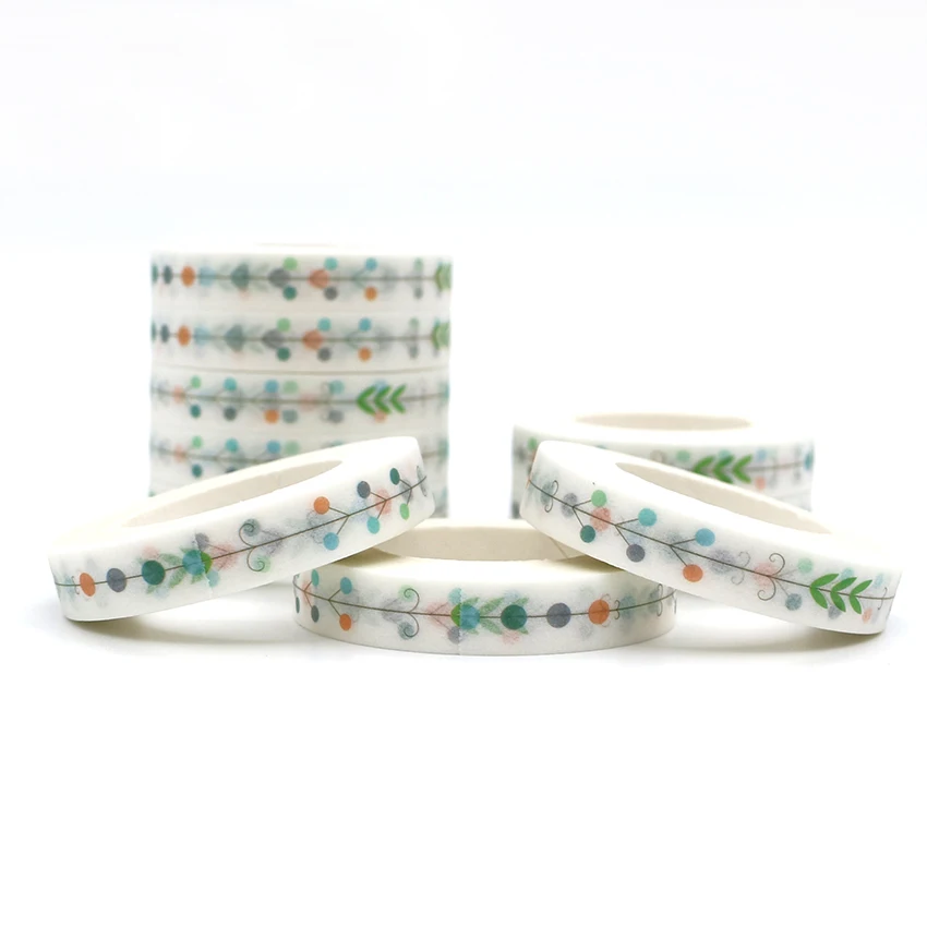 Рисунок 6 - 10 м * 8 мм Маскировочная лента с узором листьев