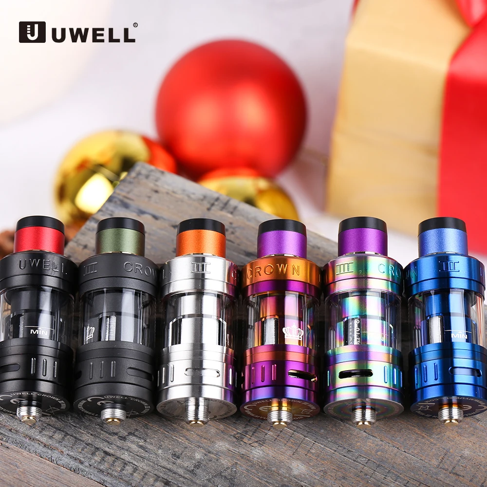 Оригинальная UWELL Crown III 5 мл оригинальная электронная сигарета E Cig емкость диаметр
