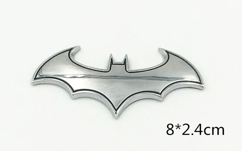 Автомобильная 3D наклейка с логотипом Бэтмена металлический значок эмблемой для