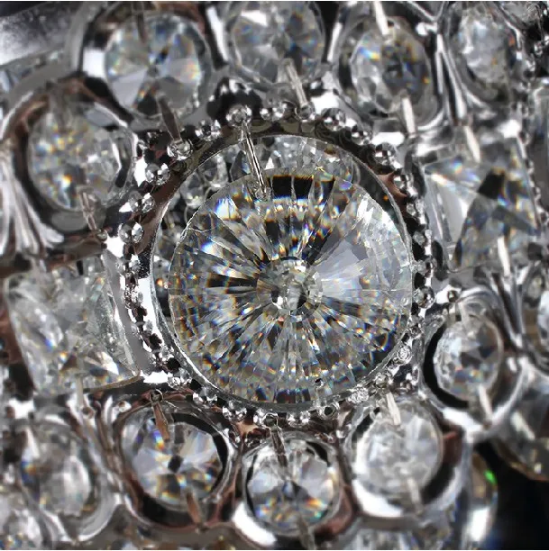 Современный светодиодный потолочный Люстра блеск кристаллов подвесной