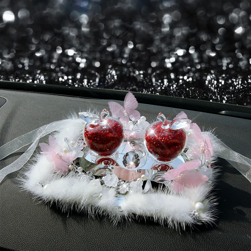 Автомобильные украшения Apple хрустальный шар орнамент алмазный украшение для