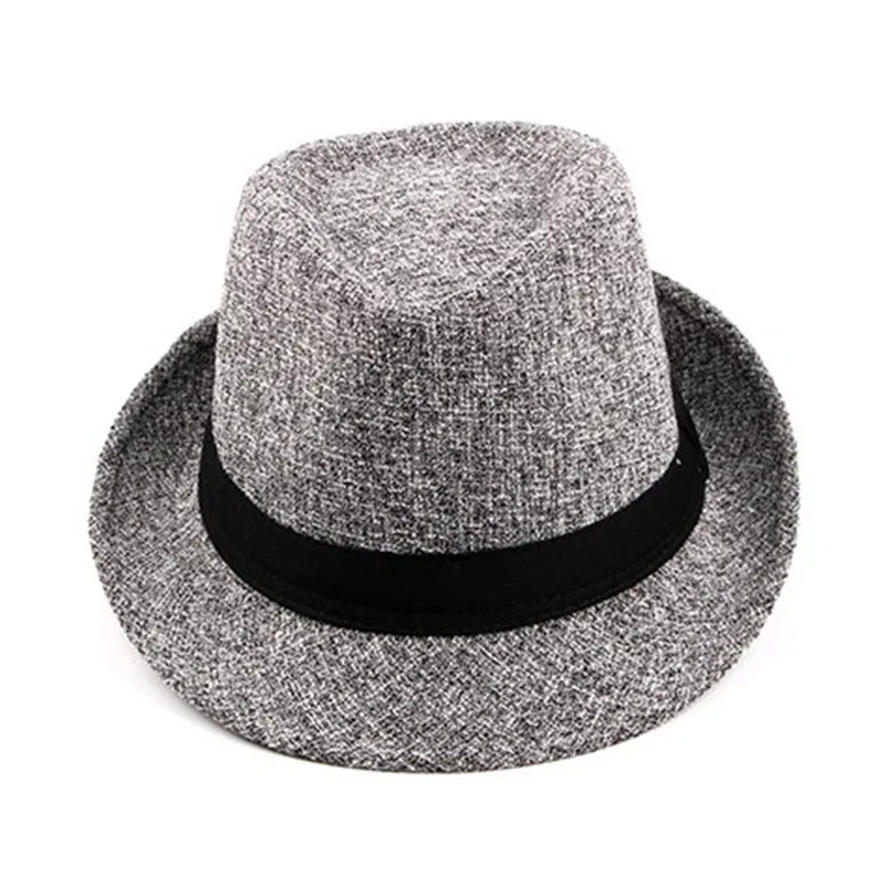

SILOQIN Unisex Gentry Jazz Hat Simple Trends Retro Men's Fedoras Spring Autumn Snapback Vintage Couple Hats For Men And Women
